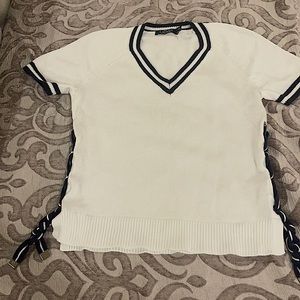 Lauren shot sleeves blouse